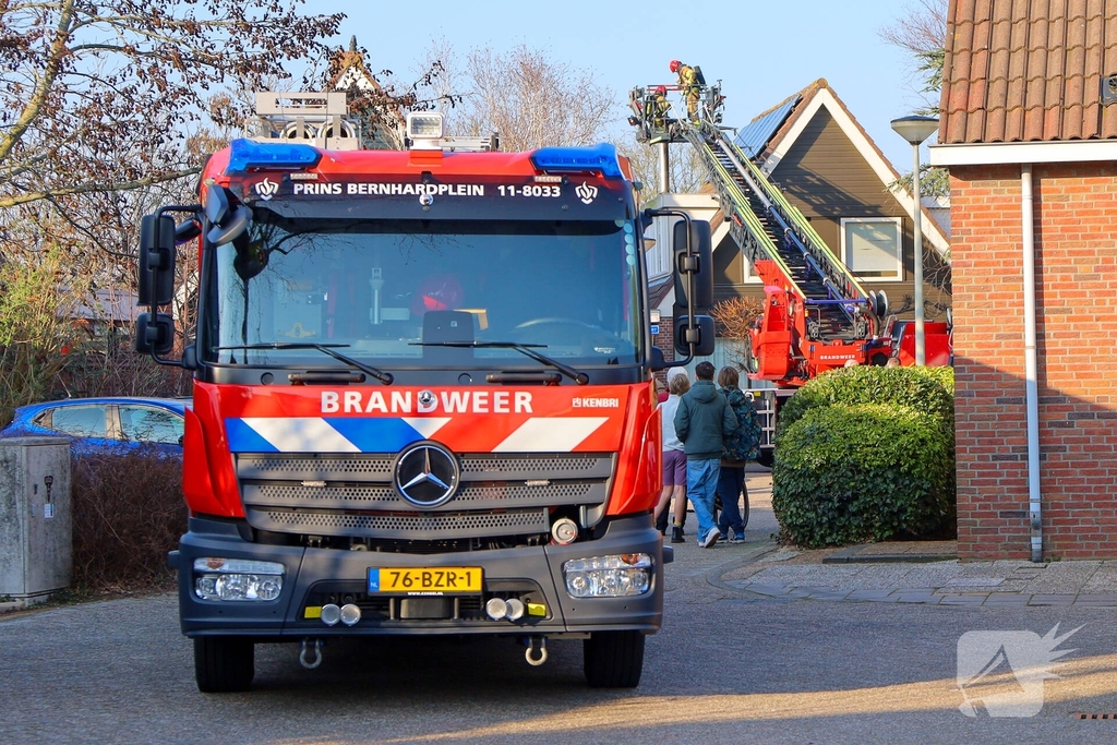 Schoorsteenbrand in woning zorgt voor onrust