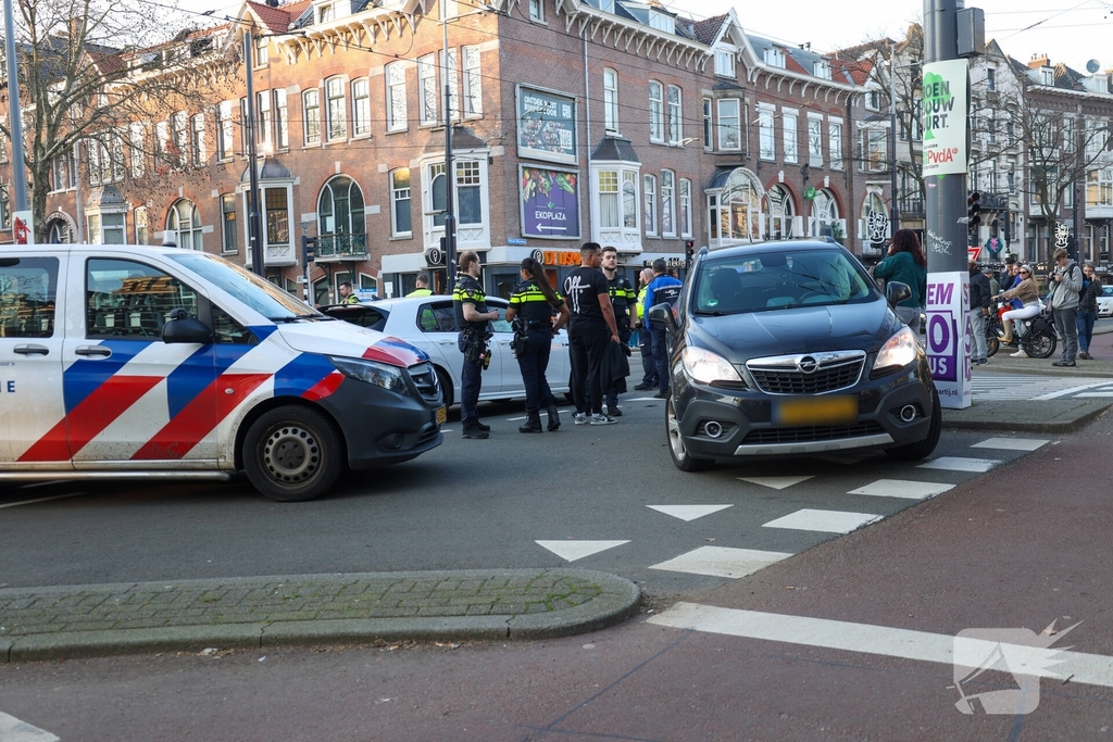 Aanrijding zorgt voor verkeershinder