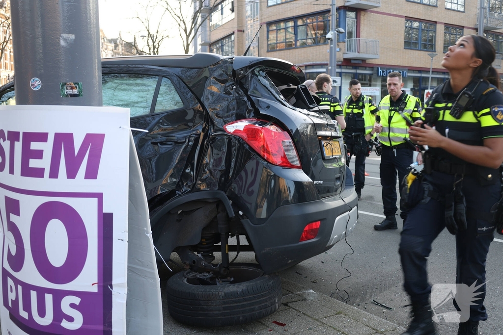 Aanrijding zorgt voor verkeershinder