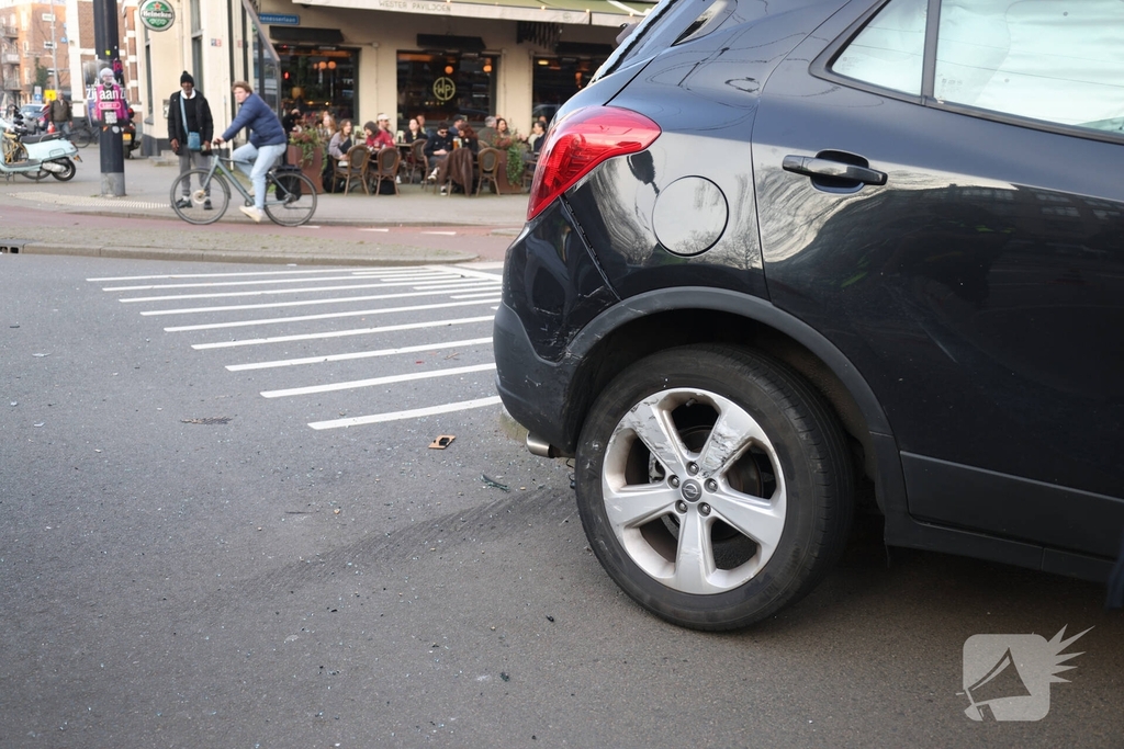 Aanrijding zorgt voor verkeershinder