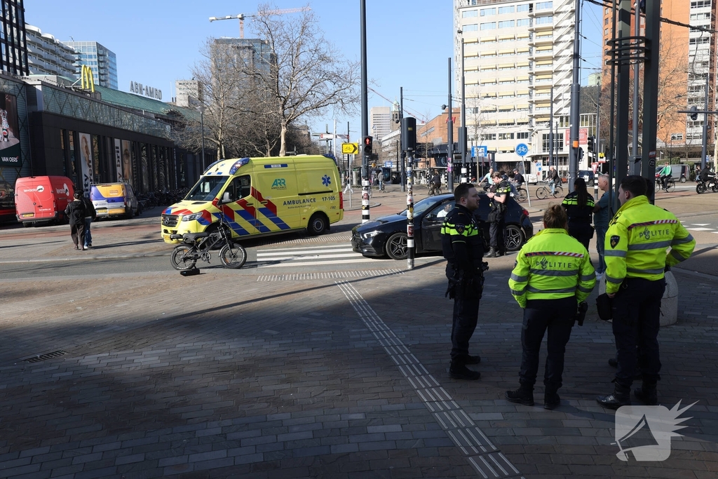 Fatbike en auto betrokken bij ongeval