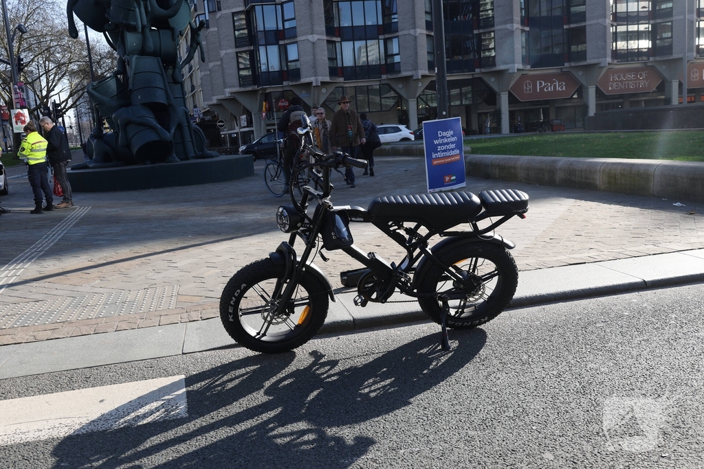 Fatbike en auto betrokken bij ongeval