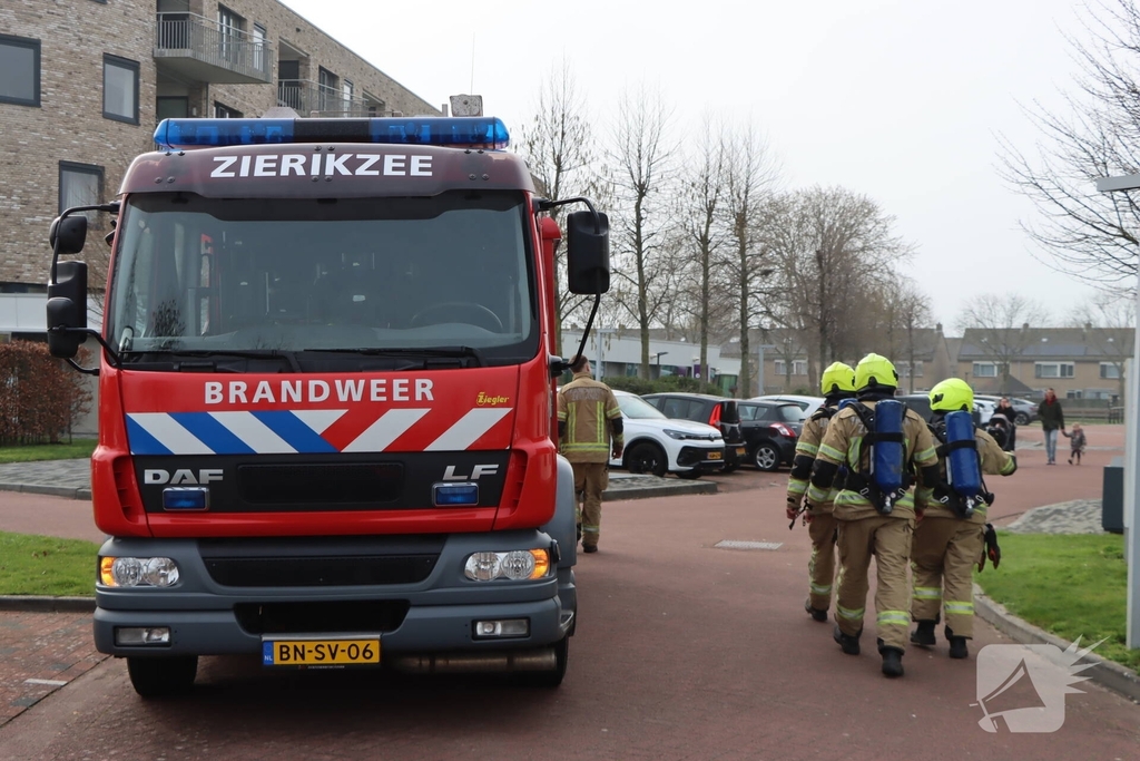 Brandweer ingezet wegens brandlucht in verzorgingstehuis