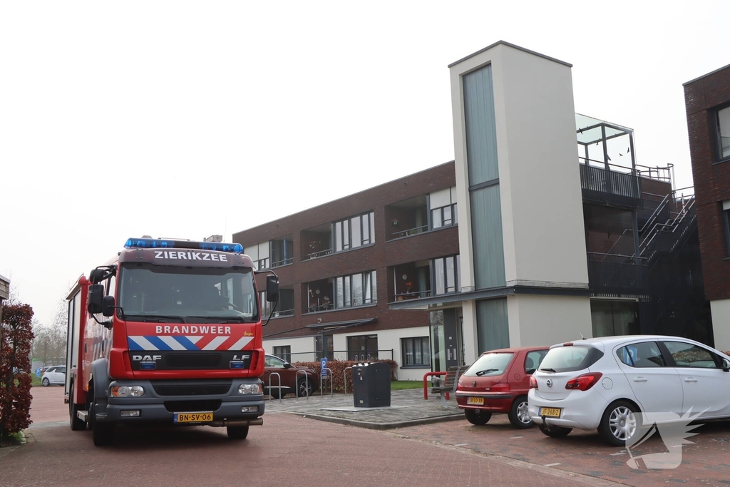 Brandweer ingezet wegens brandlucht in verzorgingstehuis