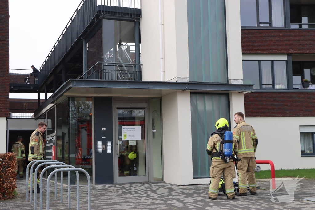 Brandweer ingezet wegens brandlucht in verzorgingstehuis