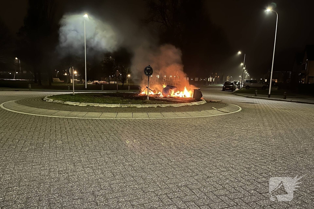 Brandstichting door jongeren zorgt voor overlast