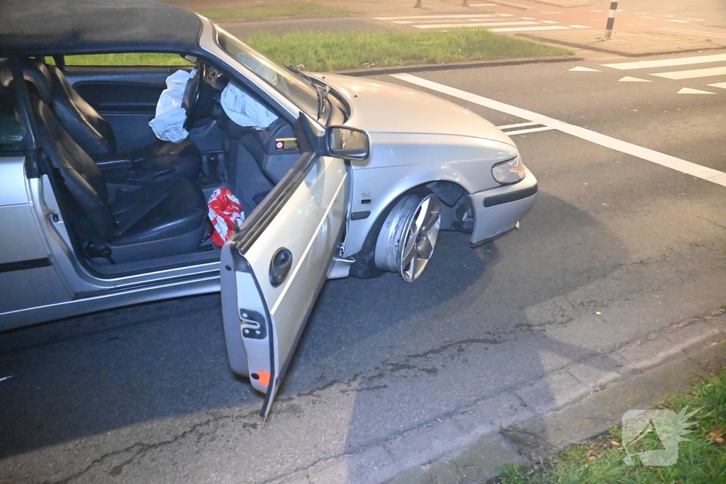 Bestuurder aangehouden na verlaten plaats ongeval