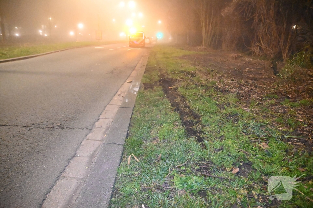 Bestuurder aangehouden na verlaten plaats ongeval