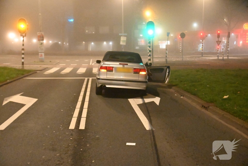 Bestuurder aangehouden na verlaten plaats ongeval