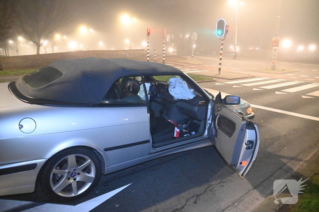 Bestuurder aangehouden na verlaten plaats ongeval