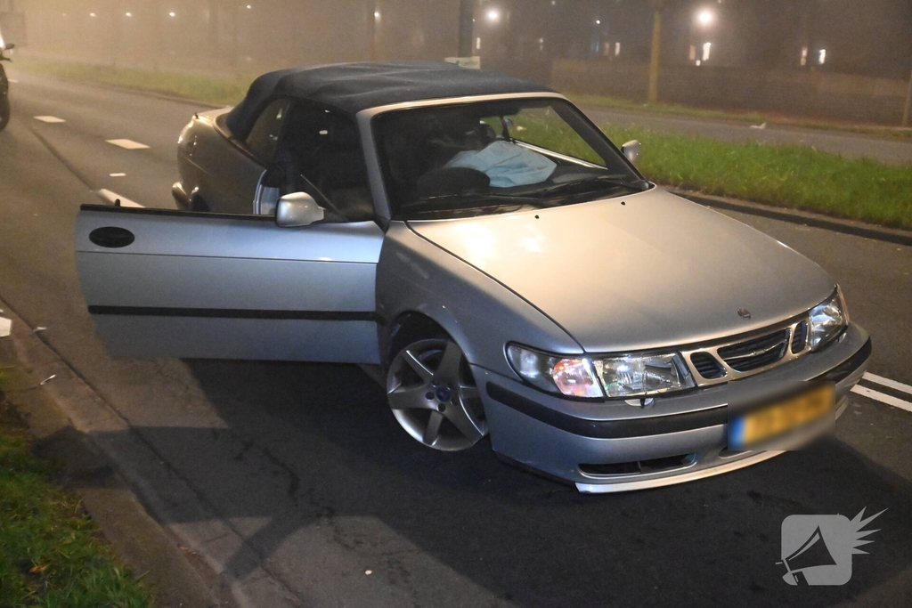 Bestuurder aangehouden na verlaten plaats ongeval