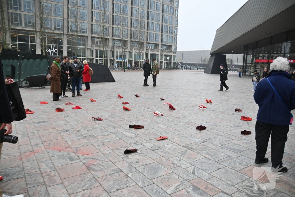 Rode hakken-demonstratie vraagt aandacht voor femicide