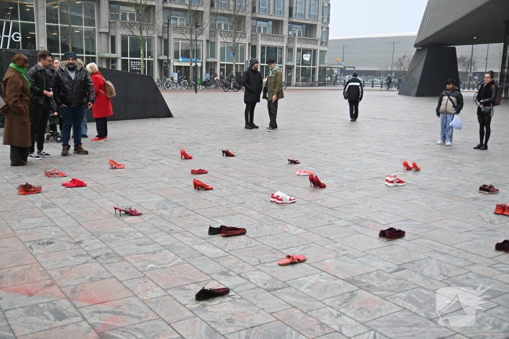 Rode hakken-demonstratie vraagt aandacht voor femicide