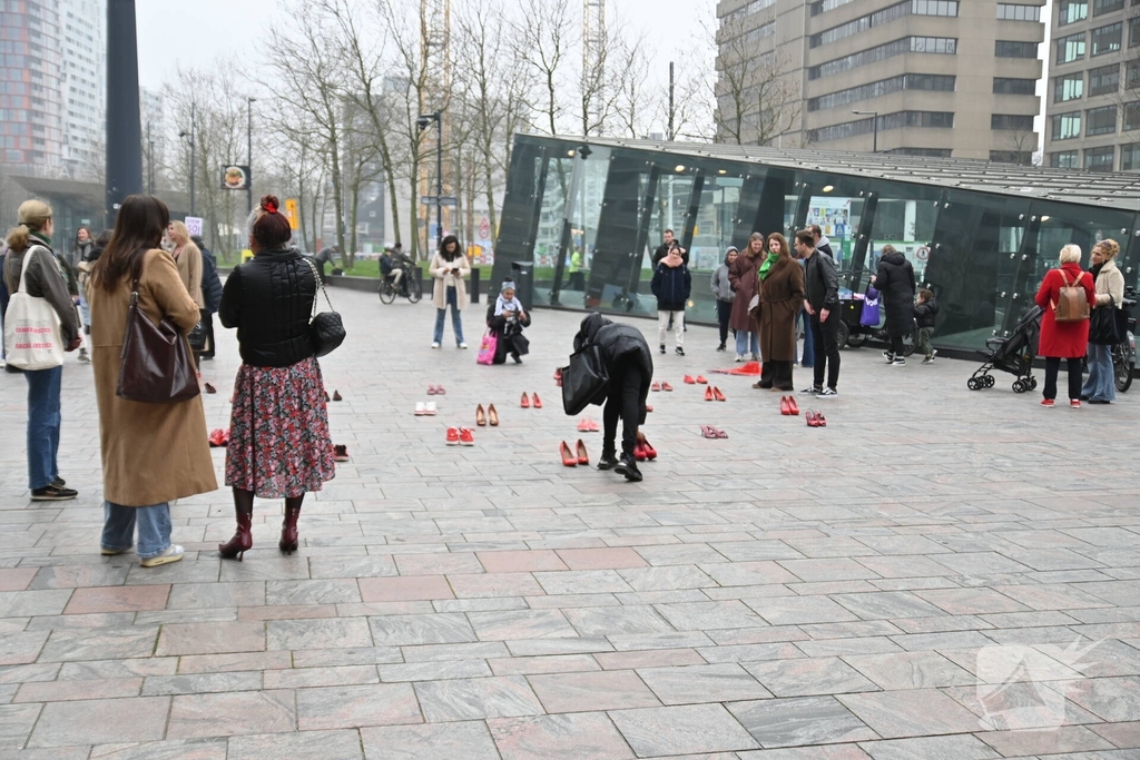 Rode hakken-demonstratie vraagt aandacht voor femicide