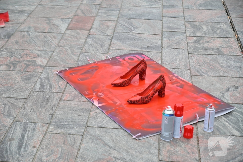 Rode hakken-demonstratie vraagt aandacht voor femicide