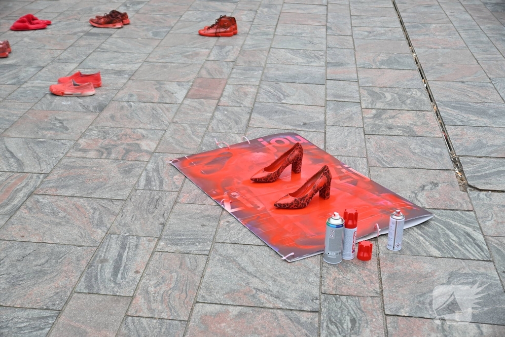 Rode hakken-demonstratie vraagt aandacht voor femicide