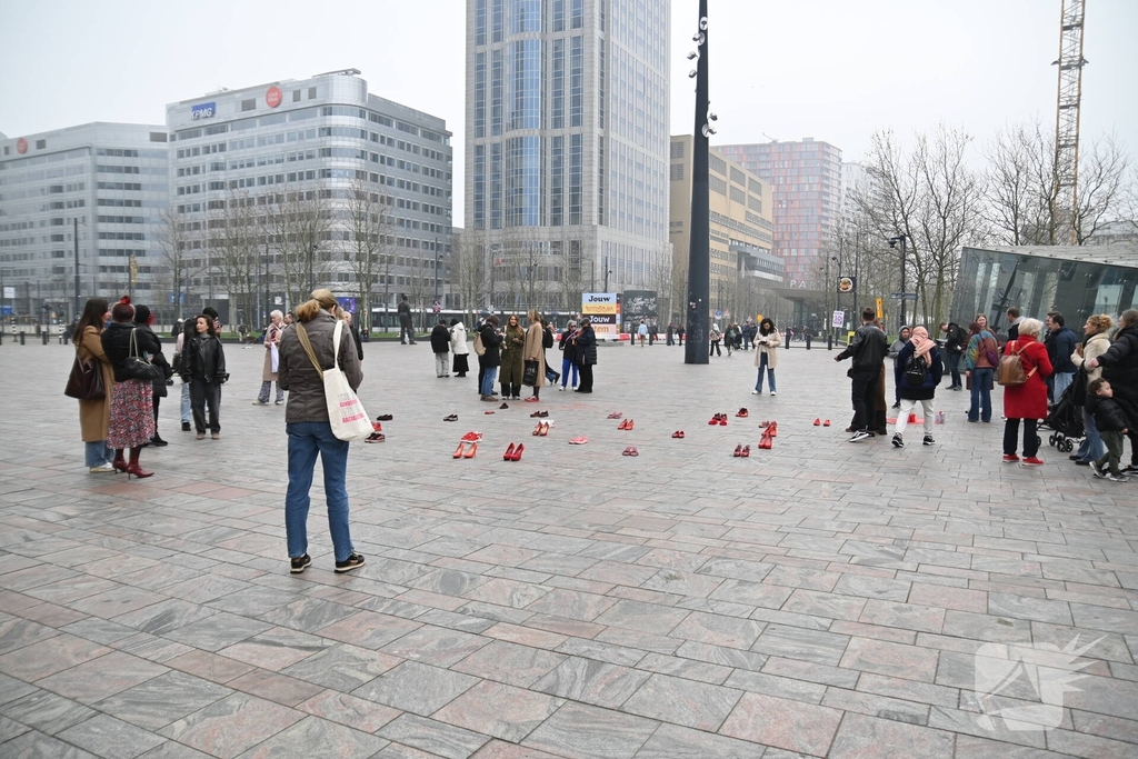 Rode hakken-demonstratie vraagt aandacht voor femicide