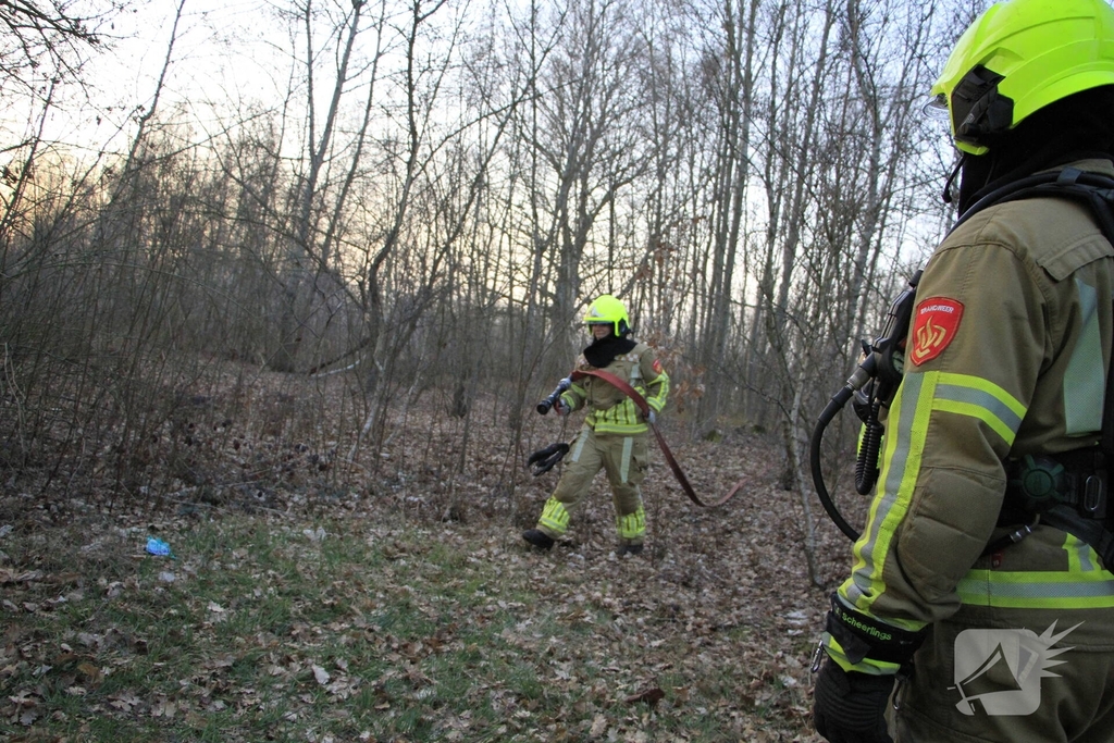 Kind betrapt op steken van vuurtjes met spuitbussen