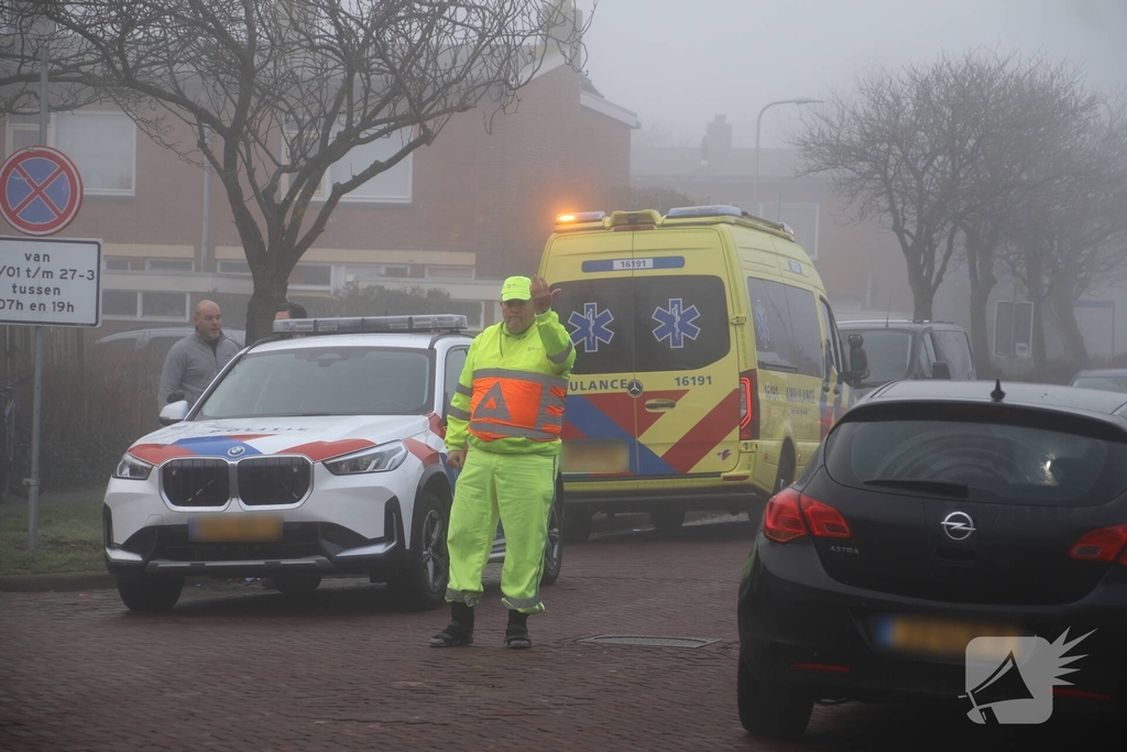 Ongeval tussen scooter en auto leidt tot gewonde