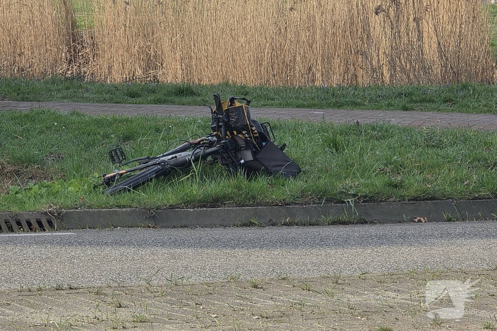 Fietser gewond bij aanrijding met auto