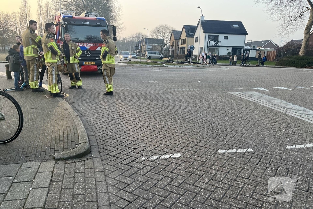 Vermoedelijke brandstichting leidt tot brandweeractie