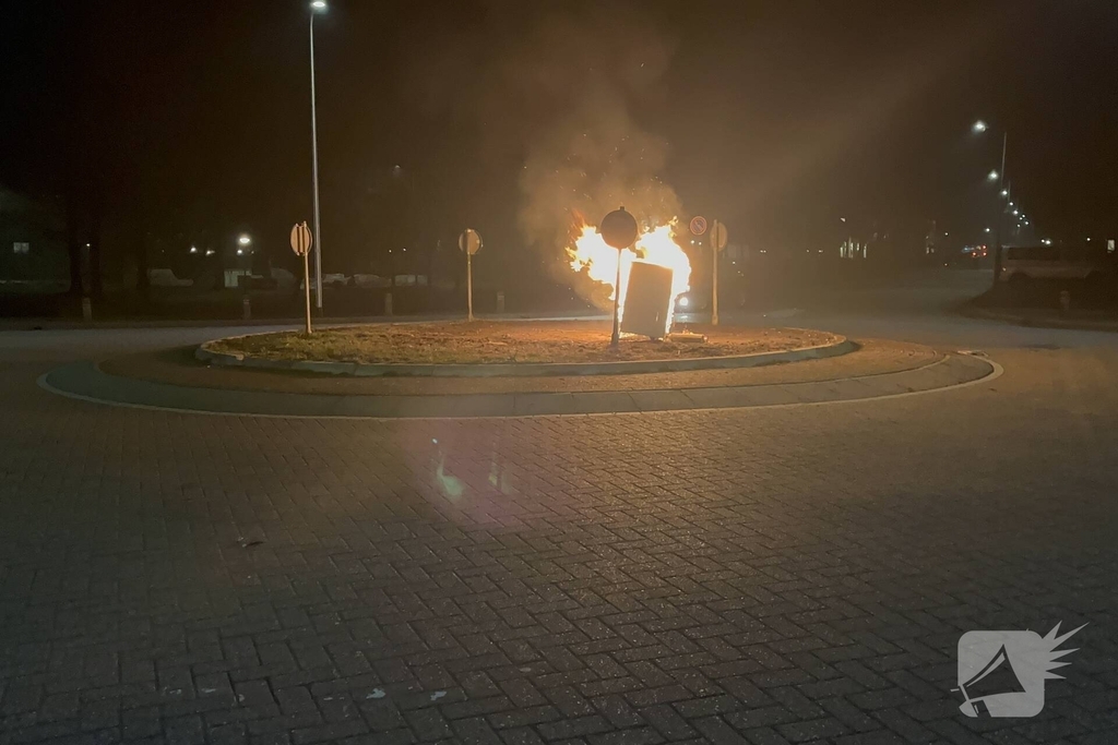 Vermoedelijke brandstichting leidt tot brandweeractie