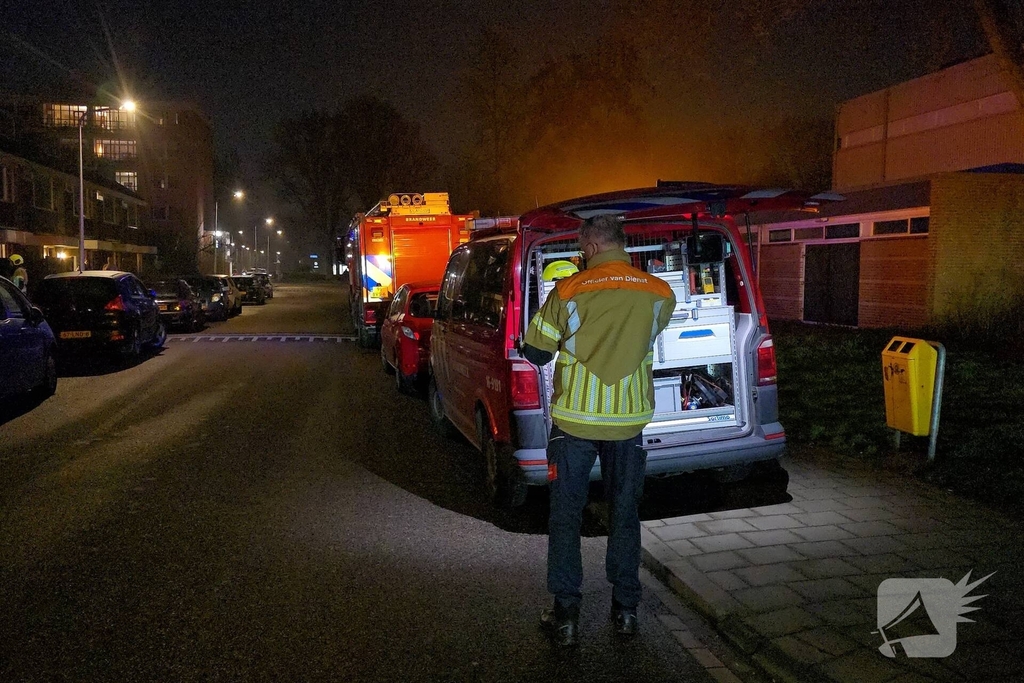 Gaslucht leidt tot brandweerinzet