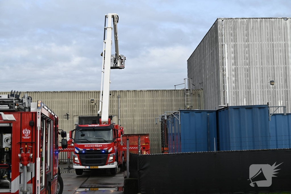 Brand in machine leidt tot grote inzet