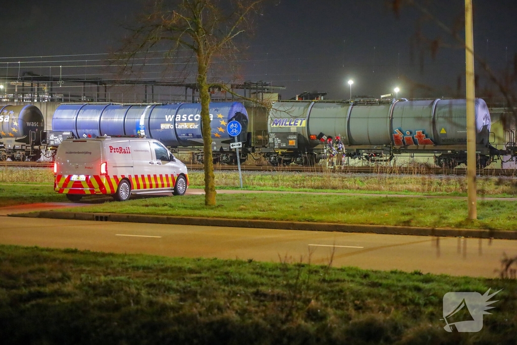 Lekkende ketelwagen leidt tot brandweeractie