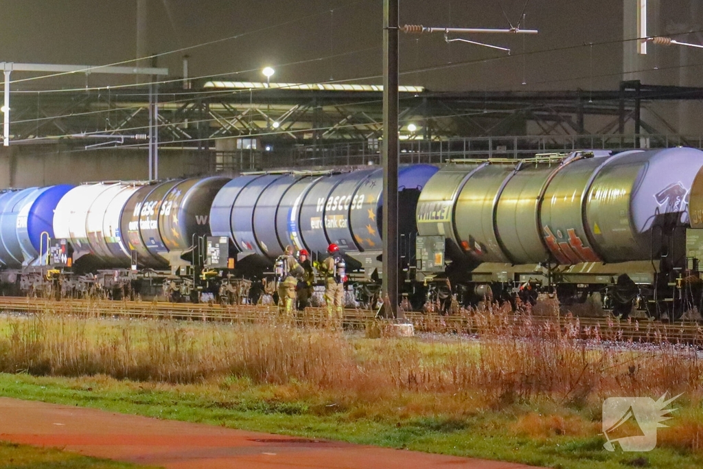 Lekkende ketelwagen leidt tot brandweeractie