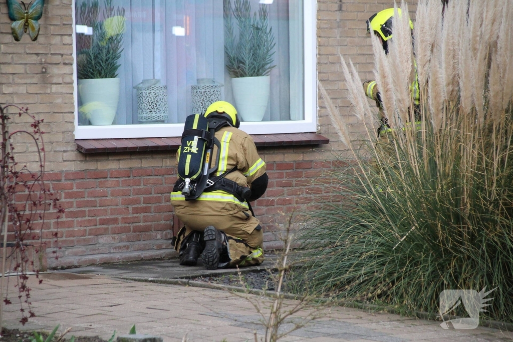 Gaslucht in woonomgeving leidt tot inzet brandweer