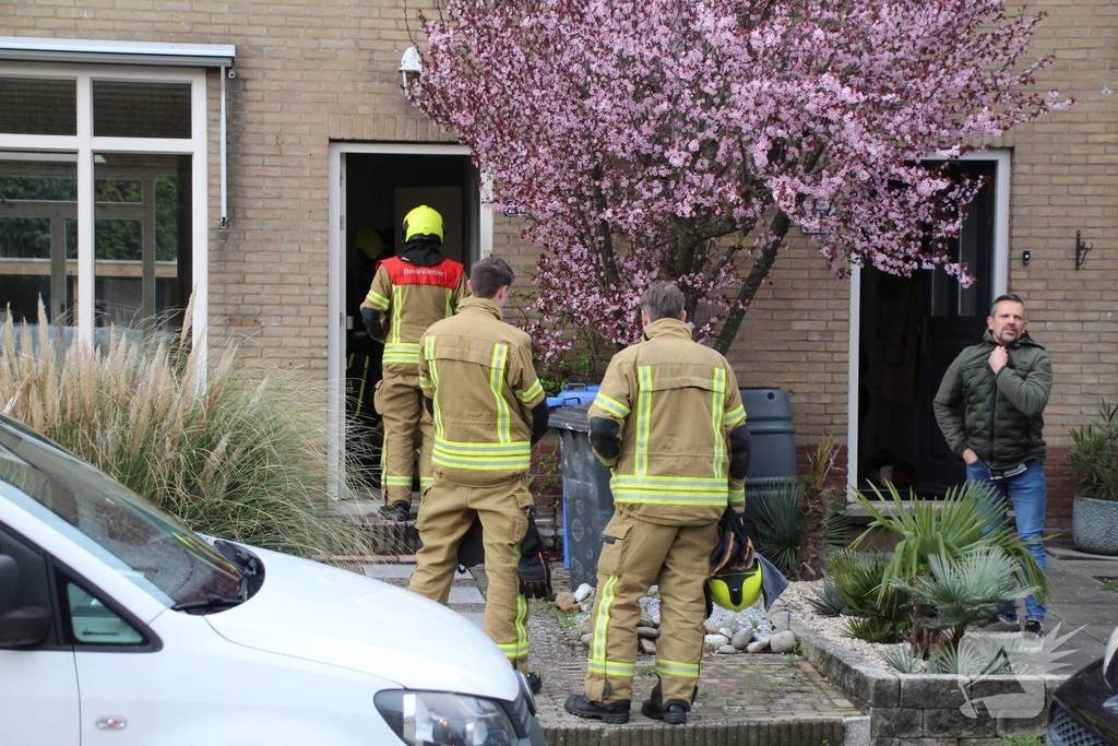 Gaslucht in woonomgeving leidt tot inzet brandweer