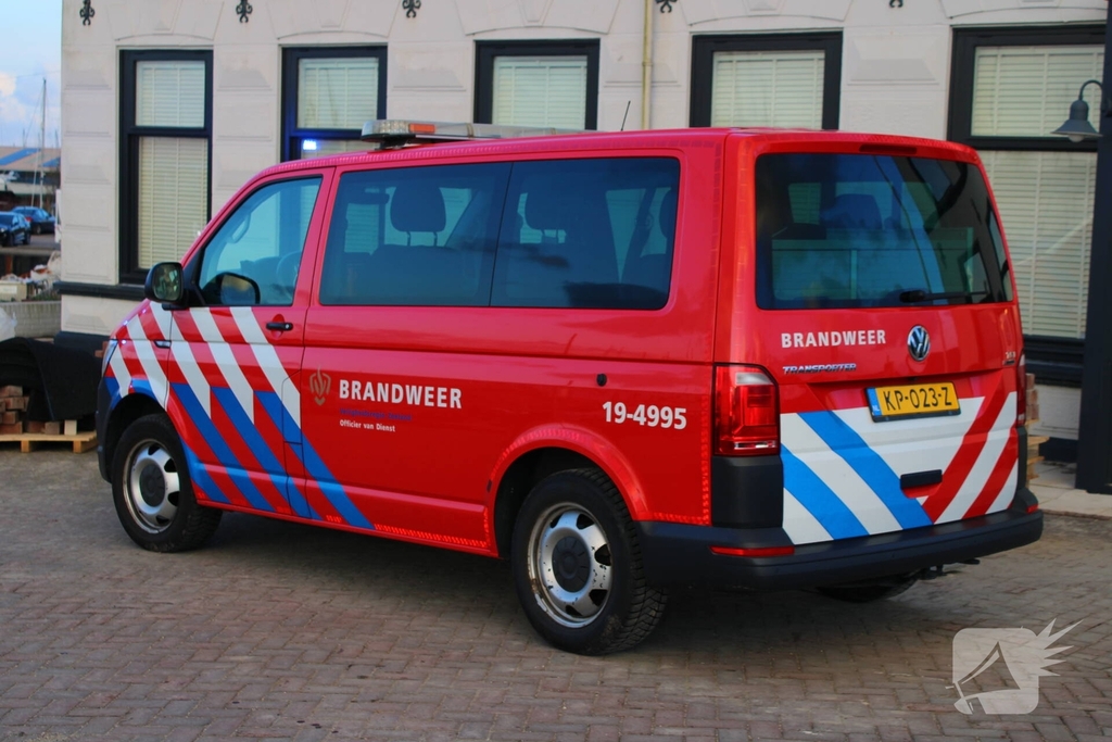 Kleine brand op zeiljacht