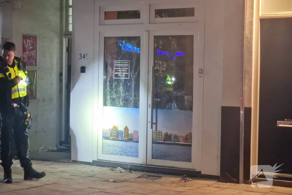 Bewoners schrikken wakker van explosie bij restaurant