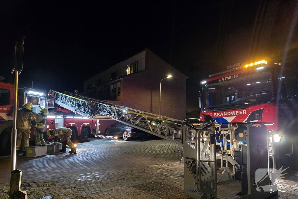 Verstopping in schoorsteen veroorzaakt brand