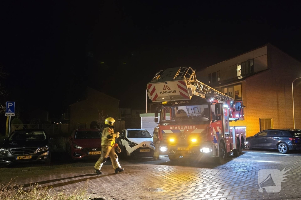 Verstopping in schoorsteen veroorzaakt brand