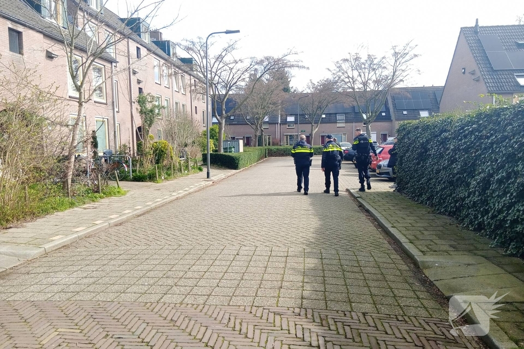 Schoten gelost op woning