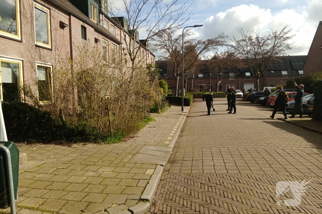 Schoten gelost op woning