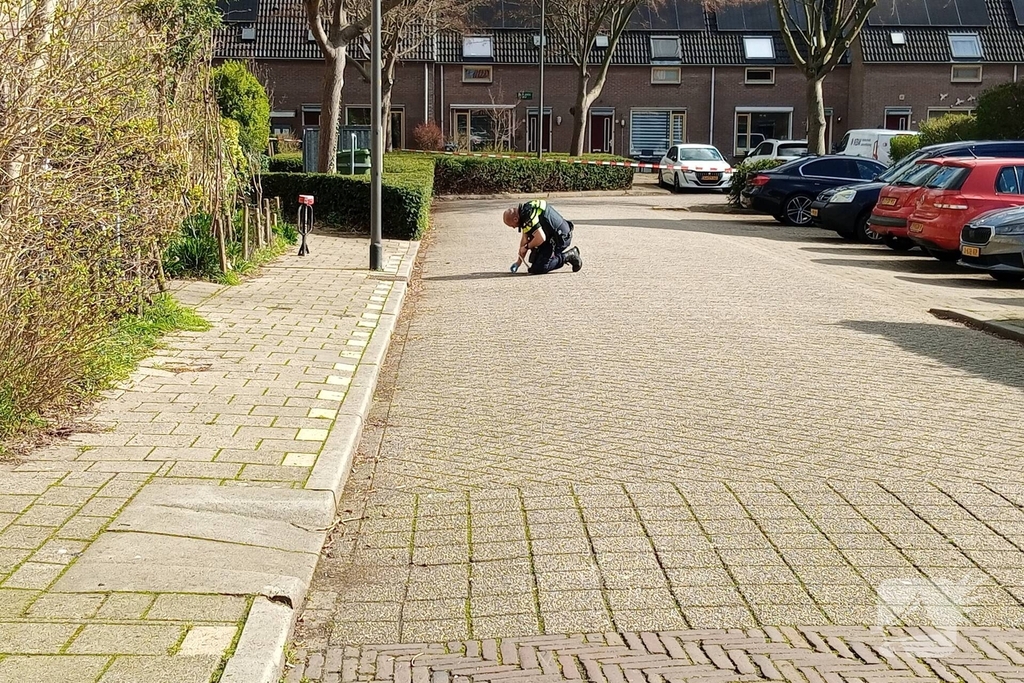 Schoten gelost op woning