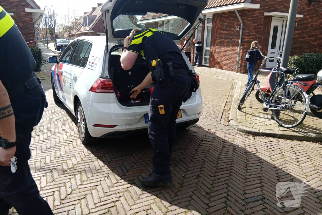 Schoten gelost op woning