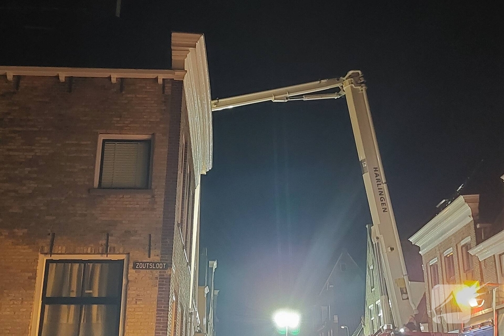 Hoogwerker afstempelen gaat moeizaam bij brand