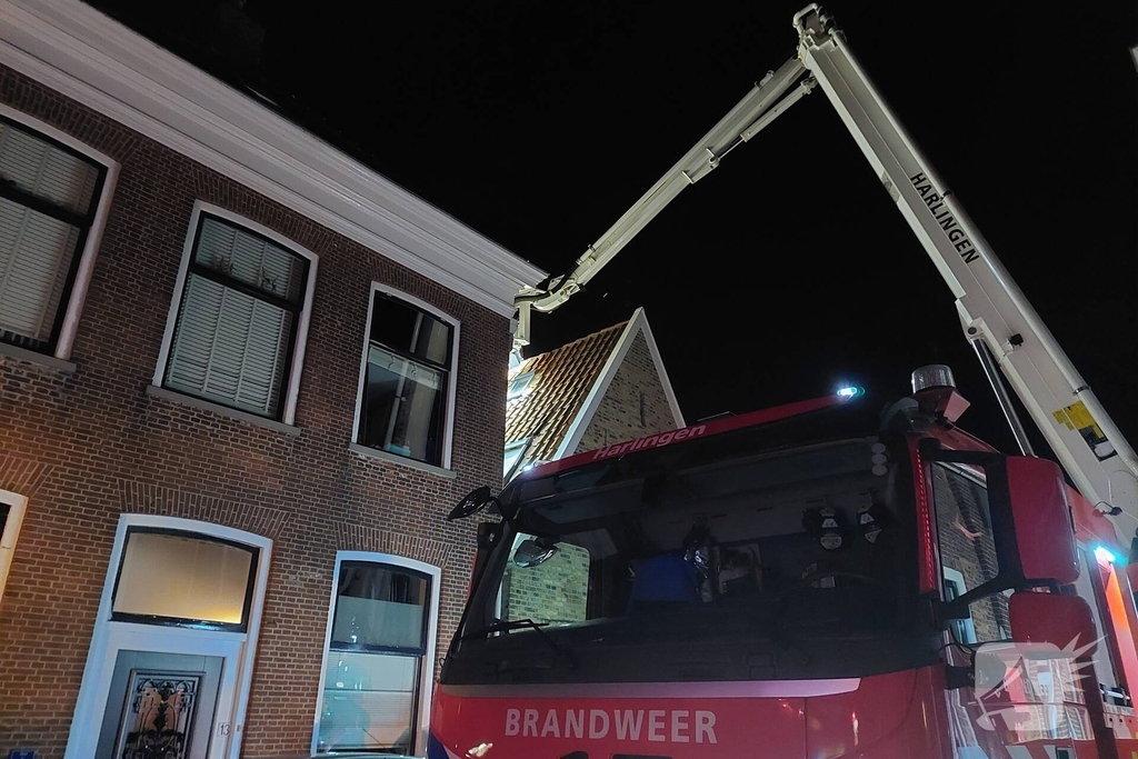 Hoogwerker afstempelen gaat moeizaam bij brand
