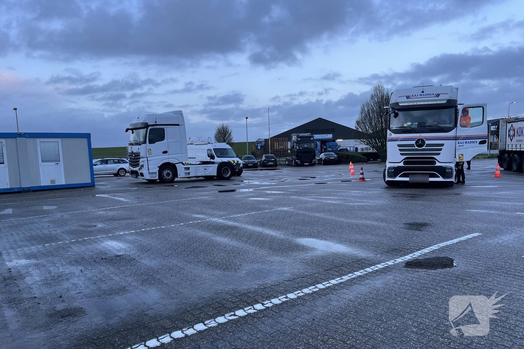 Douane en politie controleren visafslag