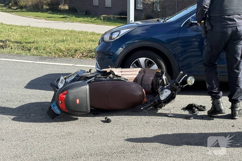 Geen gewonden na ongeval door voorrangsfout