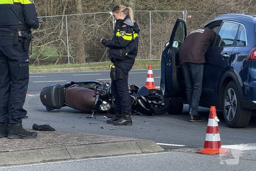 Geen gewonden na ongeval door voorrangsfout