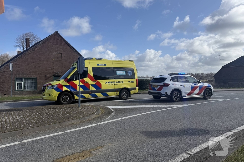 Geen gewonden na ongeval door voorrangsfout