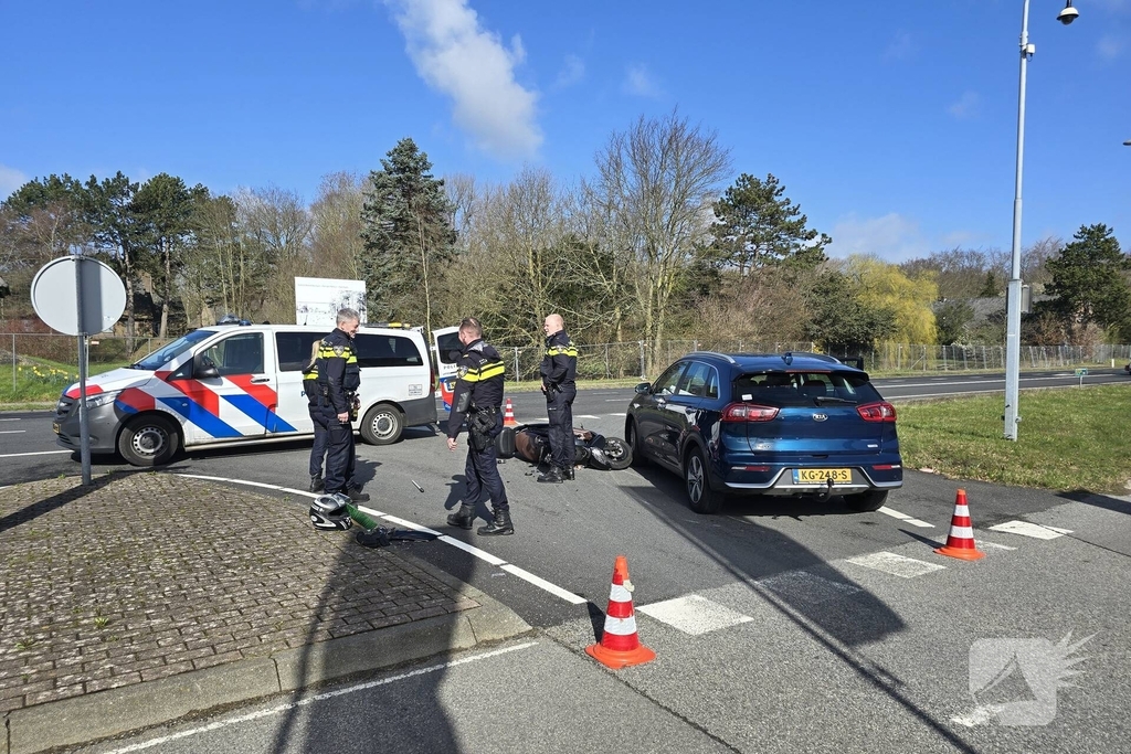 Geen gewonden na ongeval door voorrangsfout