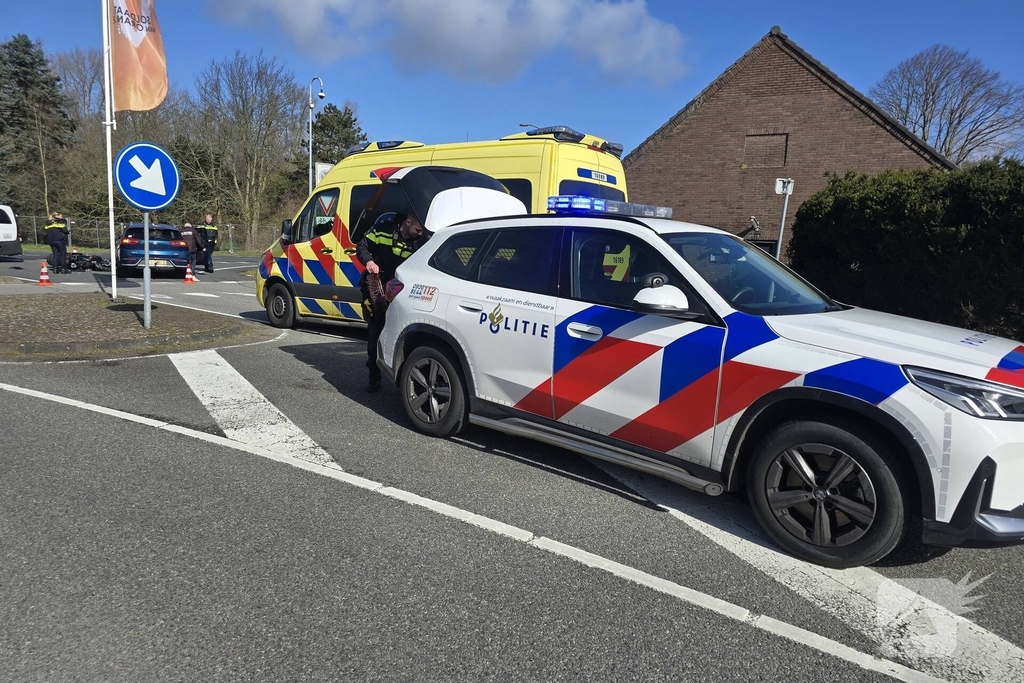 Geen gewonden na ongeval door voorrangsfout