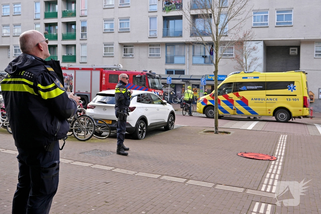 Droneteam ingezet bij woningbrand