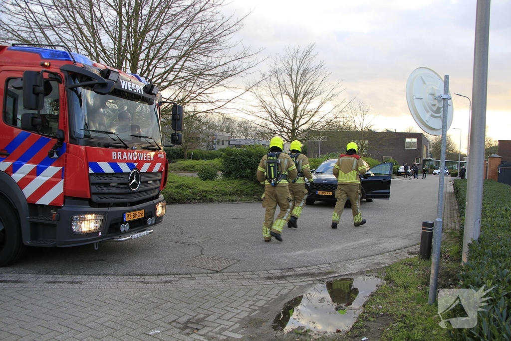 Brand in auto door lithiumaccu's